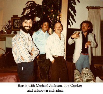 Barrie Michael Jackson Joe Cocker